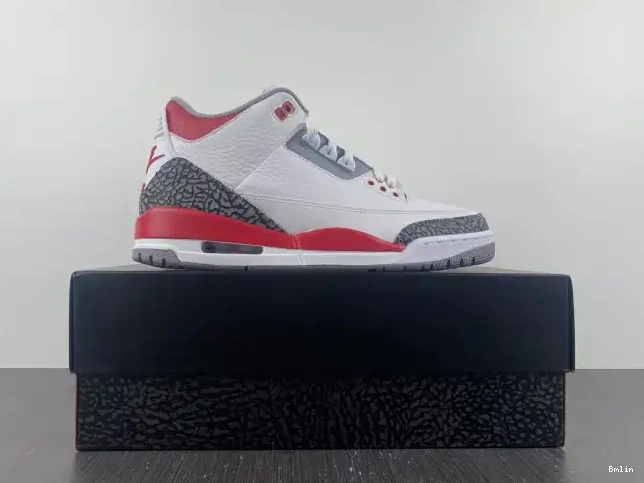 Bmlin Shoes Red Air 3 OG Jordan DN3707-160 Fire 0522